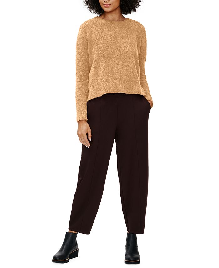 Eileen Fisher Drop-Shoulder Sweater, Available in Regular & Petite - Macy's