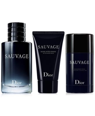 DIOR Men's 3-Pc. Sauvage Eau de Toilette Gift Set