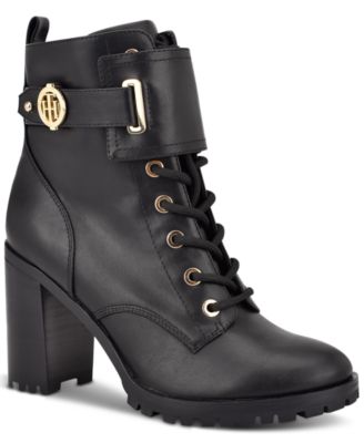 Tommy Hilfiger Prussia Lug Sole Booties 