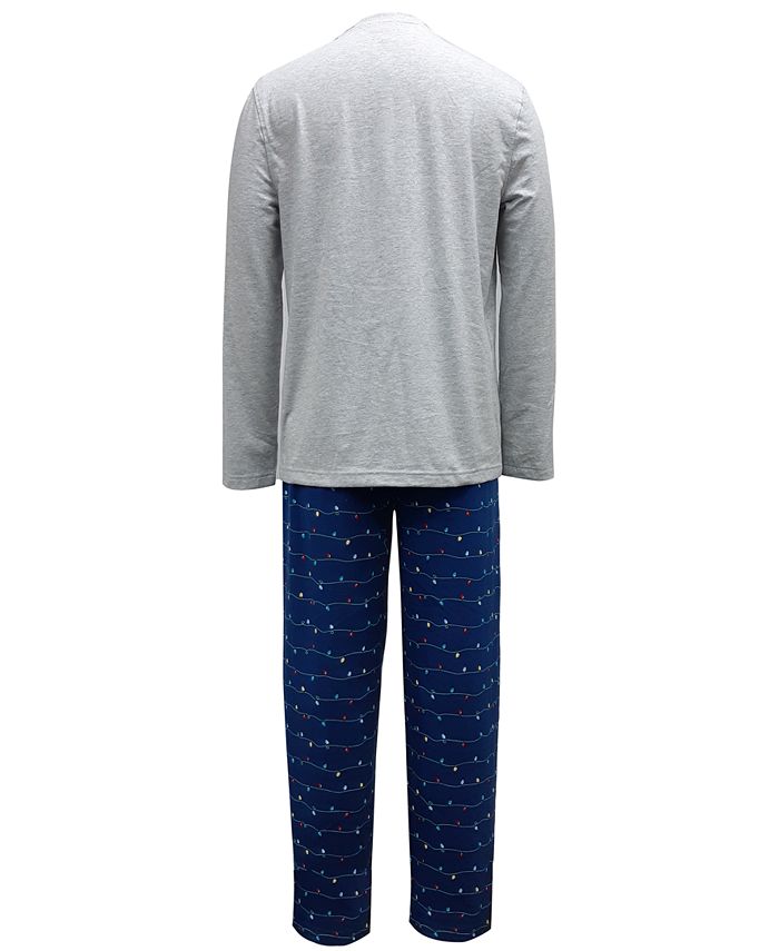 Family Pajamas Matching Men's Big & Tall Fleece Navidad Family Pajama