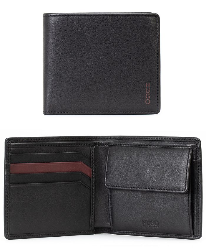 Hugo Boss Men's Subway Leather Cardholder with Coin Pocket Macy's