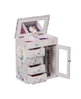 Mele Co. Liliana Girls Musical Ballerina Jewelry Box