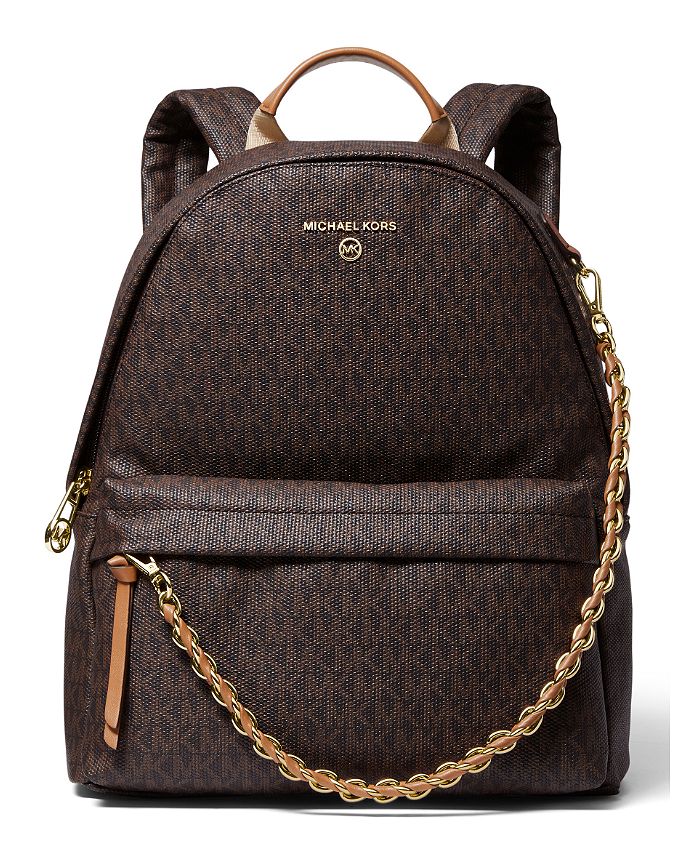 Michael Kors Signature Slater Medium Backpack & Reviews - Handbags &  Accessories - Macy's