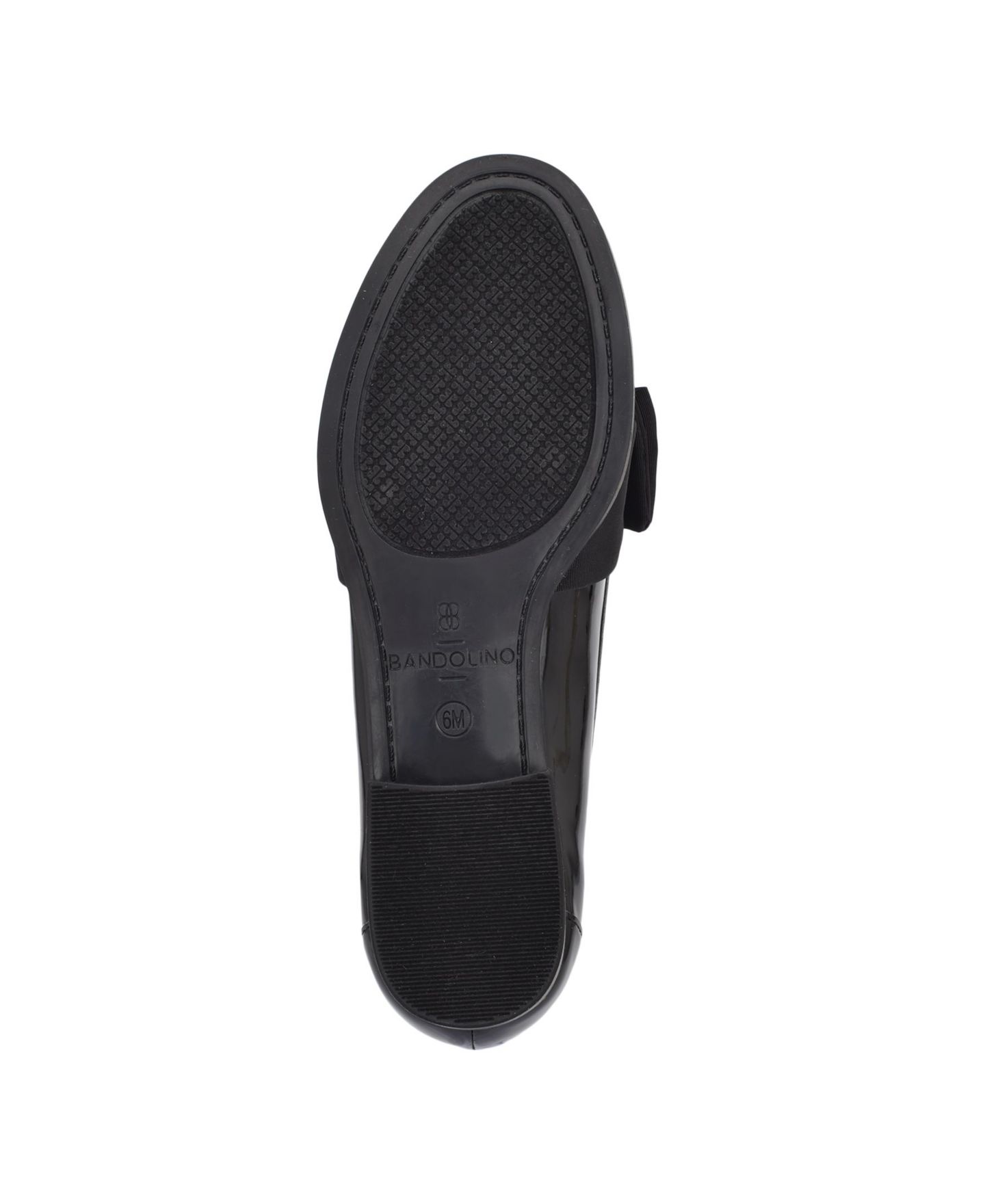 Женские туфли Bandolino Lindio Bow Slip-On Tailored, цвет: Чёрный лаковый — фото 5