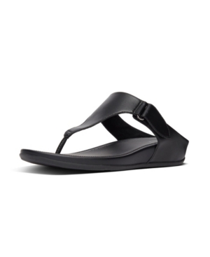 image of FitFlop Women-s Vera Toe-Thong Wedge Sandal Women-s Shoes