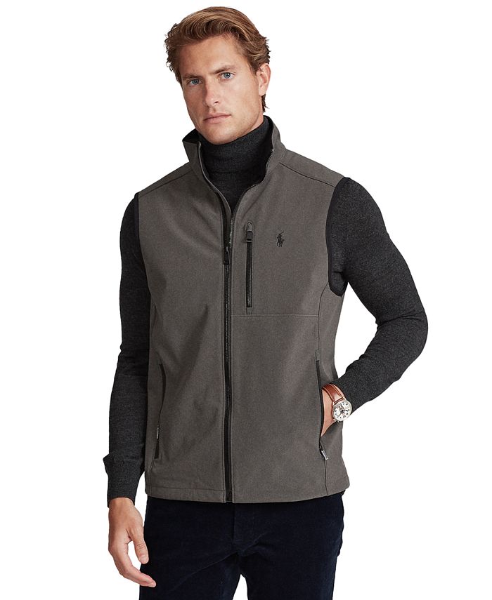 Polo Ralph Lauren Men's Big & Tall Water-Repellent Softshell Vest & Reviews  - Coats & Jackets - Men - Macy's