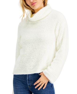 Hooked Up by IOT Juniors' Plush Turtleneck Sweater Macy's