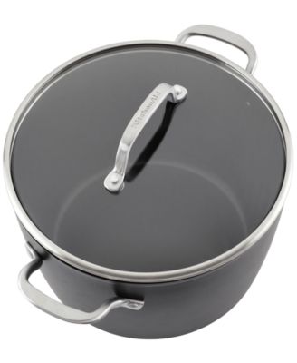 Hard-Anodized 8 Quart Induction Nonstick Stockpot with Lid