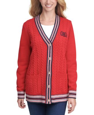 womens tommy hilfiger cardigan