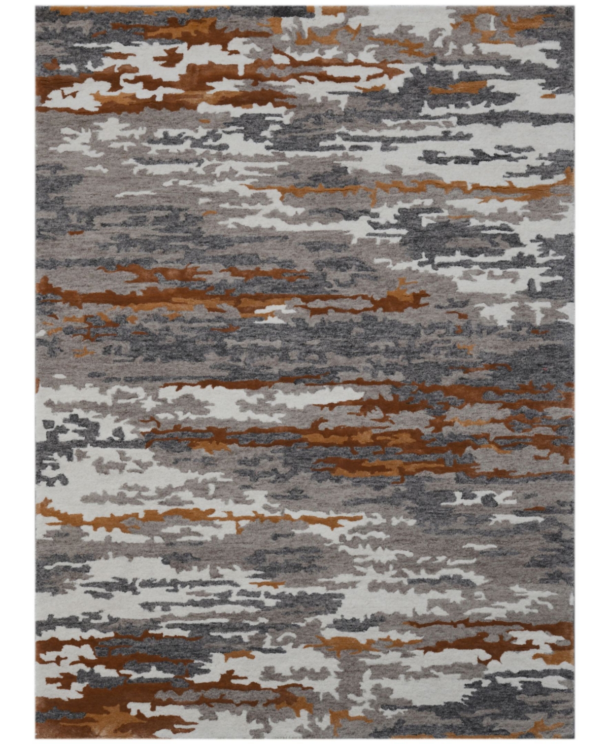 Amer Rugs Abstract Abs-3 Orange 8' X 10' Area Rug