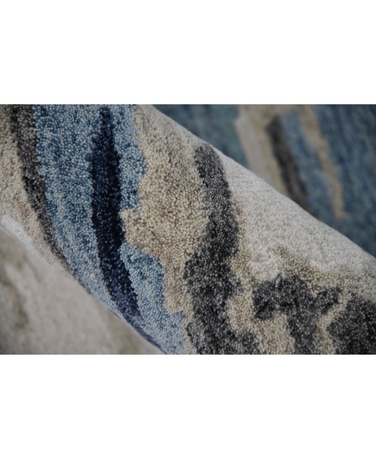 Amer Rugs Abstract Abs-4Area Rug - Blue