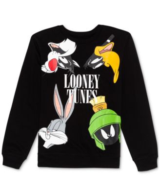Warner Brothers Juniors' Looney Tunes Sweatshirt Macy's