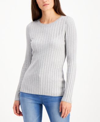 INC International Concepts - Rhinestone Crewneck Sweater