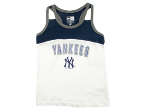 New Era New York Yankees Youth Girls Racerback Jersey Tank