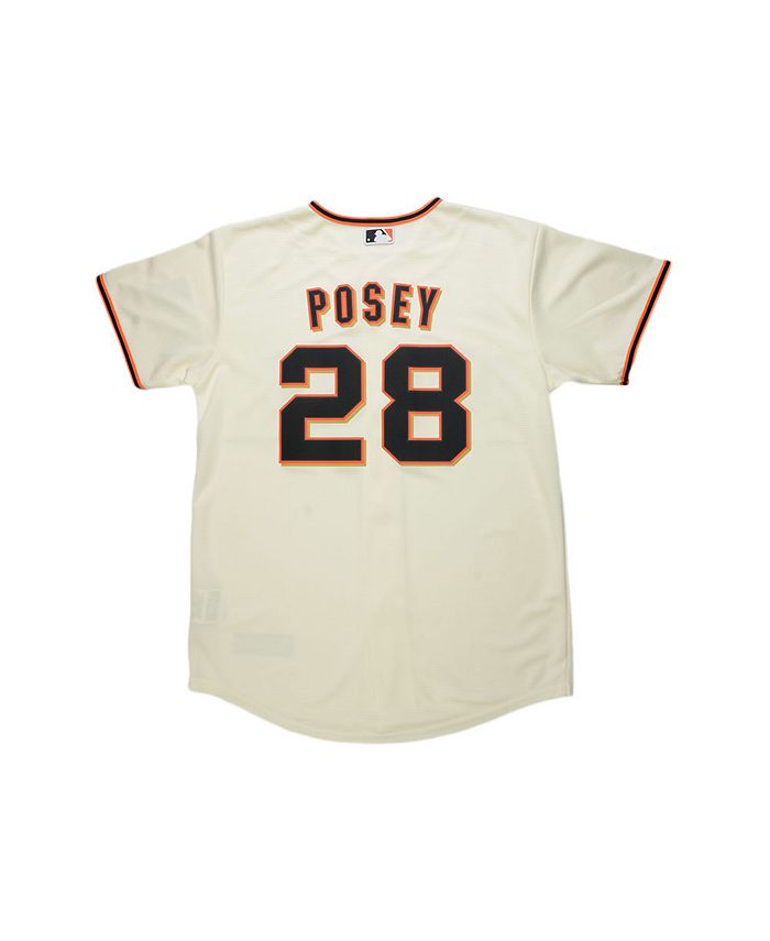 Nike Youth San Francisco Giants Buster Posey Official Player Jersey - Macy's