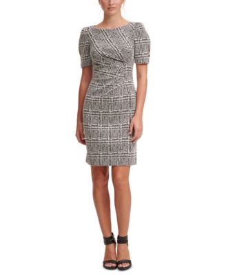 dkny plaid dress