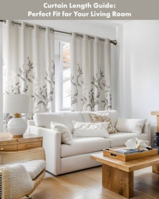 Cecily Burnout Printed Sheer Window Curtain, 84 inches long Single Sheer Curtain Panel, Width 50 curtains sheer for Bedroom and Living Room, Easy To Hang, Fits up to 1.25" Diameter Rod Grey sheer curtains