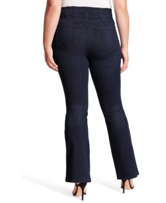plus size flare leg jeans