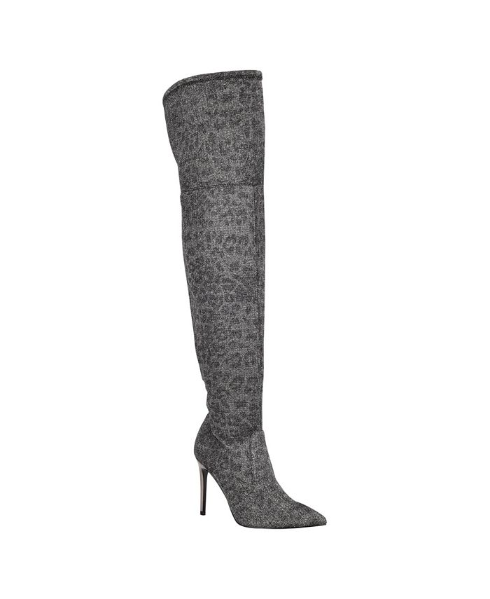 GUESS Women's Bonis Over The Knee Dress Boots - Macy's