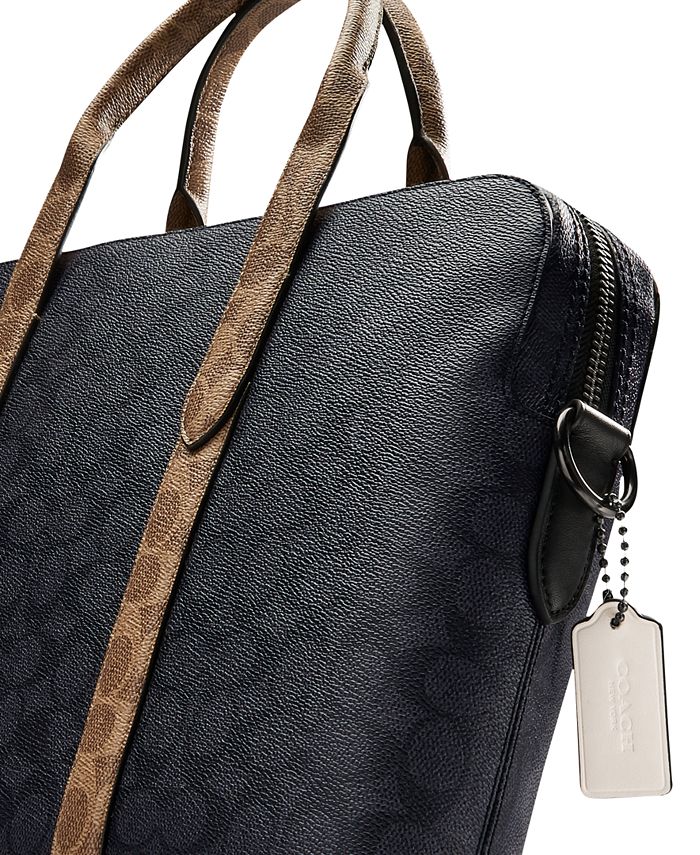 COACH Men's Signature Metropolitan Soft Briefcase Macy's