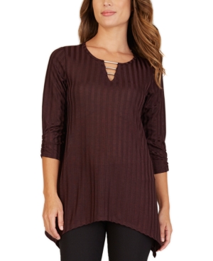 image of Bcx Juniors- Embellished Asymmetrical Top
