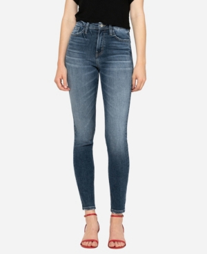 image of Flying Monkey Women-s High Rise Skinny Ankle Jeans