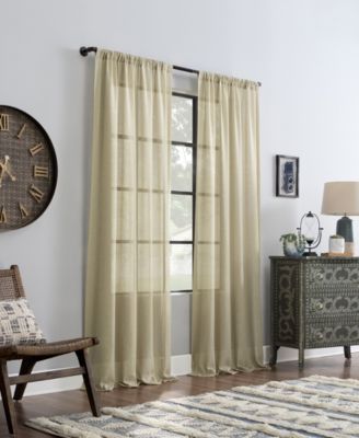 Slub Textured Curtain Collection