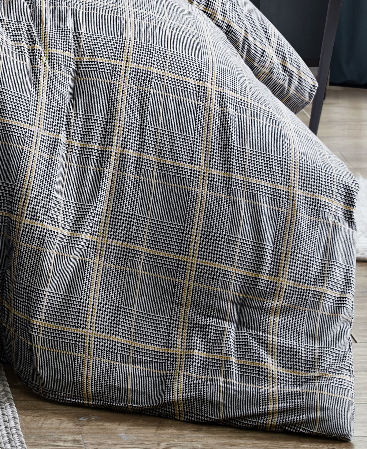 Kenneth Cole New York Sussex Brushed Cotton Flannel Comforter Set