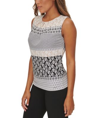 calvin klein dressy tops