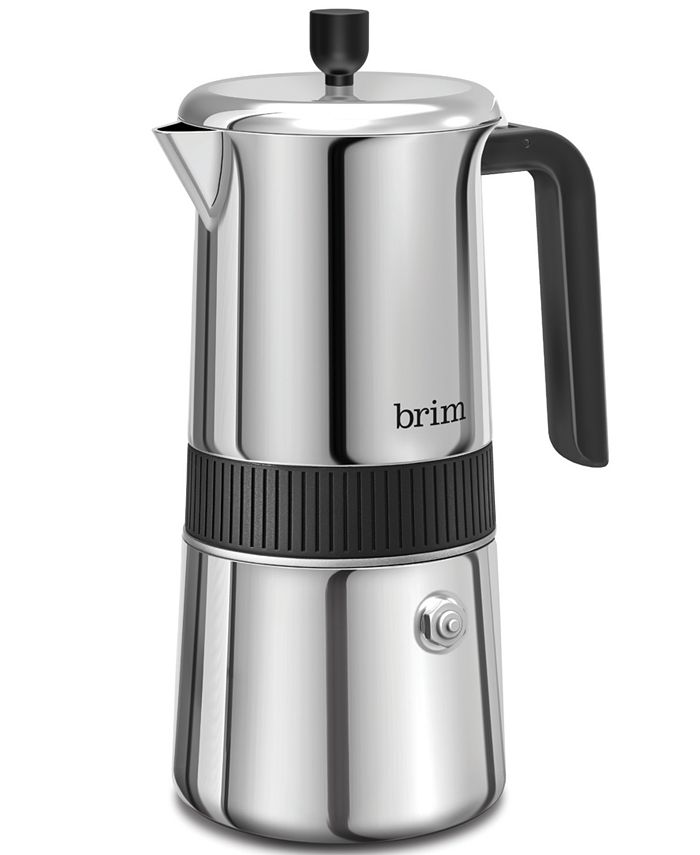 Brim Stainless Steel 6Cup Stovetop Moka Maker Macy's