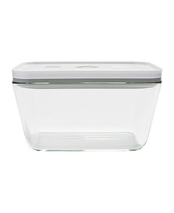 Zwilling - Fresh & Save Large Glass Rectangular 67-Oz. Vacuum Box, Set of 2