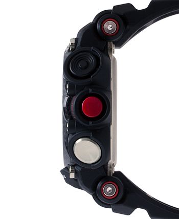 G-Shock - Men's Analog-Digital GravityMaster Connected Black Resin Strap Watch 63mm