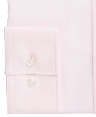 Men's Slim Fit Solid Dress Shirt