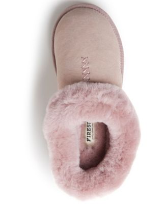 Women's Fireside by Adelaide Genuine Shearling Clog Slipper