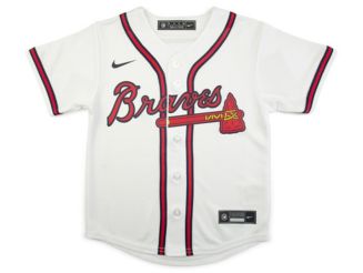 Nike Atlanta Braves Toddler Boys and Girls Official Blank Jersey - Macy's