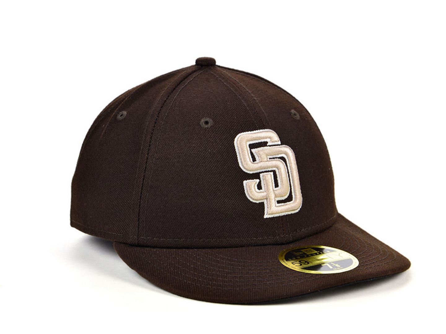 Женская кепка New Era San Diego Padres Low Profile AC Performance 59FIFTY — фото 2
