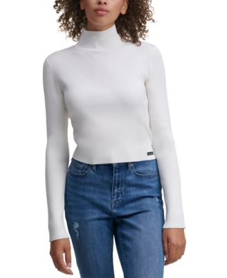 calvin klein sweater crop top