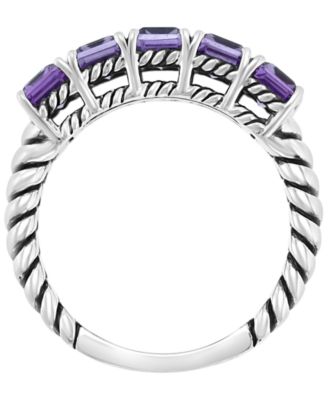 EFFY Collection EFFY® Amethyst Statement Ring (2-7/8 ct. t.w.) in Sterling Silver