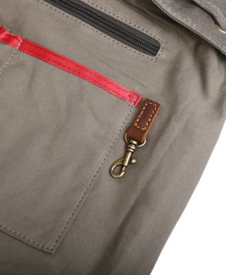 Stone Creek Waxed Canvas Backpack Handbag