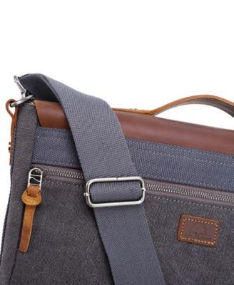 Hudson Canvas Messenger Bag