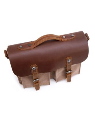 Hudson Canvas Messenger Bag