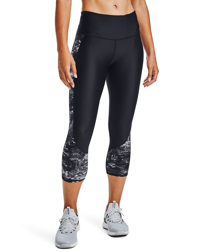 Under Armour Women's HeatGear® Compression High-Rise Cropped Leggings ...