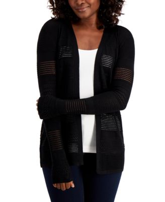 macys petite cardigans