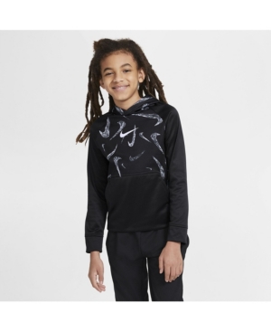 Nike Big Boys Thermal Printed Pullover Training Hoodie