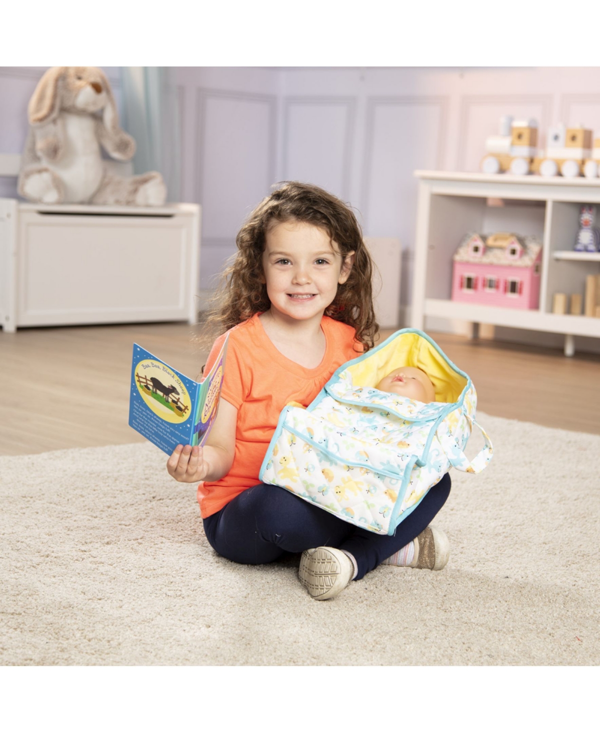 Melissa & Doug Mine To Love Bassinet Play Set In No Color
