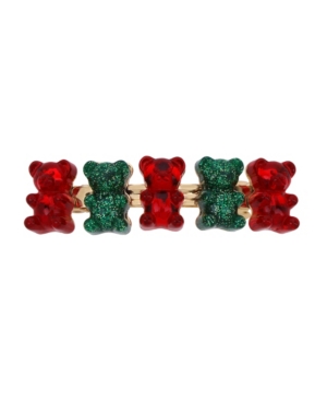 image of Betsey Johnson Festive Gummy Bear Hair Clip