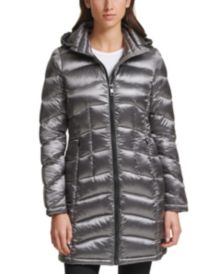 Shine Hooded Packable Down Puffer Coat, Created for Macy's