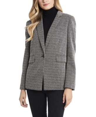 herringbone blazer womens