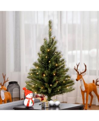 National Tree Company National Tree 3' Kincaid Spruce Tree with 100 Clear Lights