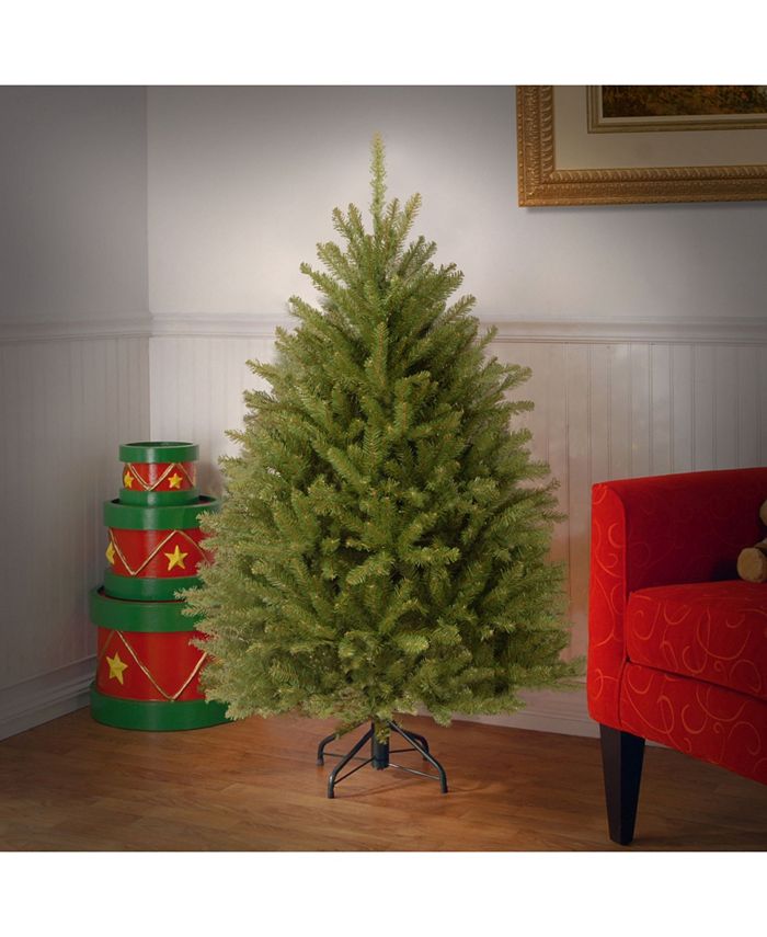 National Tree Company National Tree 4 .5' Dunhill Fir Hinged Tree & Reviews Shop All Holiday